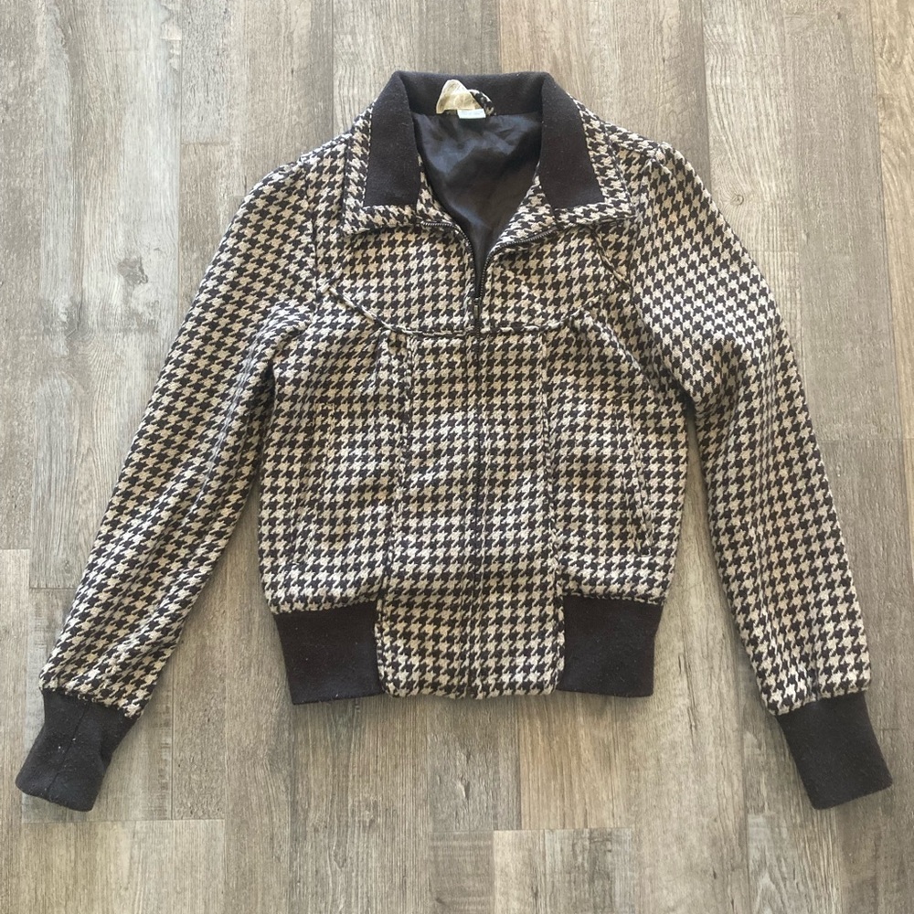 O’Neill surf brand size small houndstooth jacket